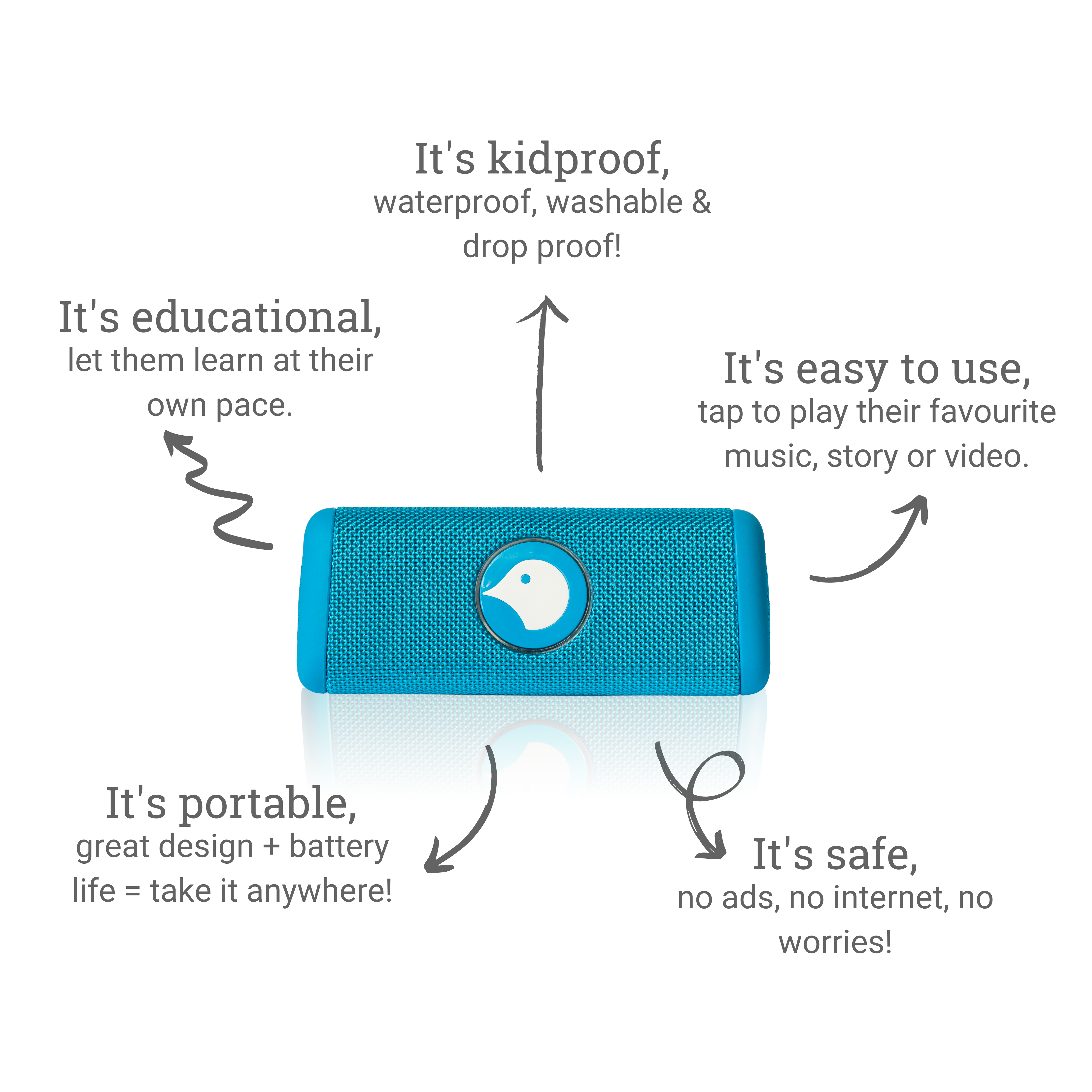 Birde Player - Blue Bundle