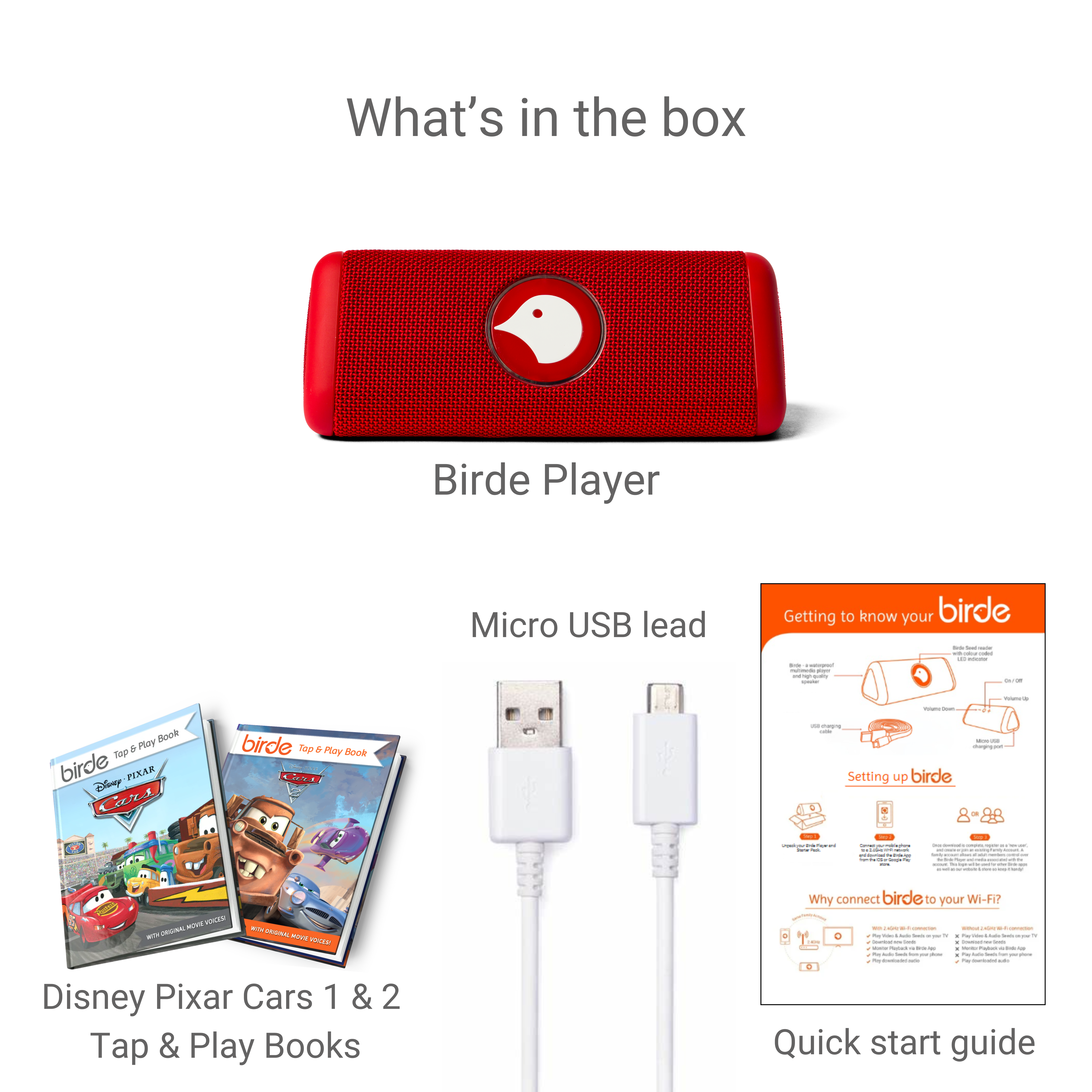 Disney | Birde Player - Cars Collectors Edition Bundle