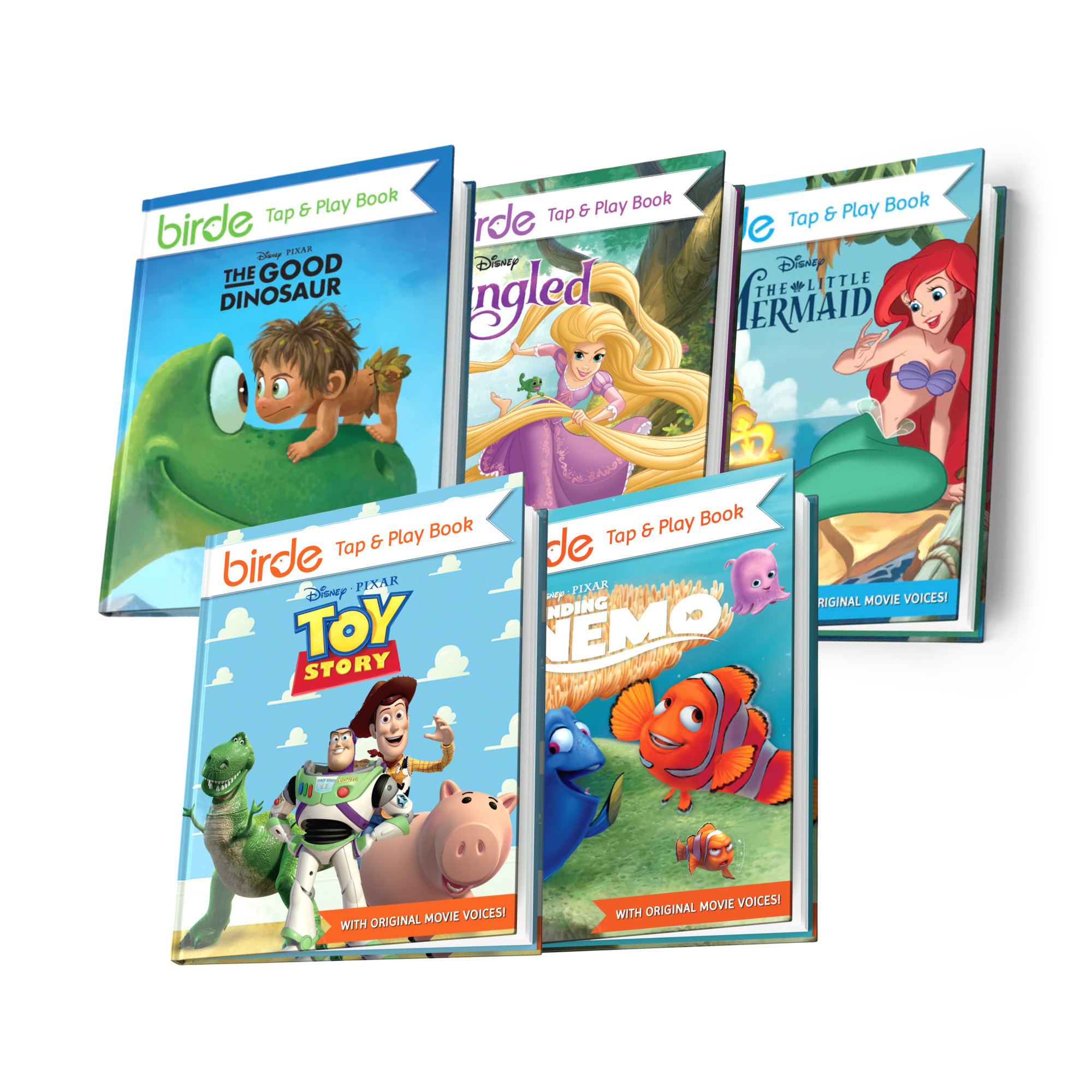 Disney and Disney Pixar Tap & Play Books