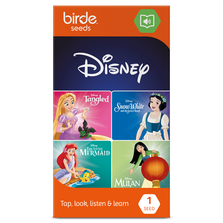 Disney Princess - Snow White, Tangled, The Little Mermaid, Mulan