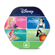 Disney Princess - Snow White, Tangled, The Little Mermaid, Mulan