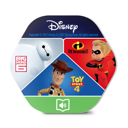 Disney Favourites - The Incredibles, Big Hero 6, Toy Story 4